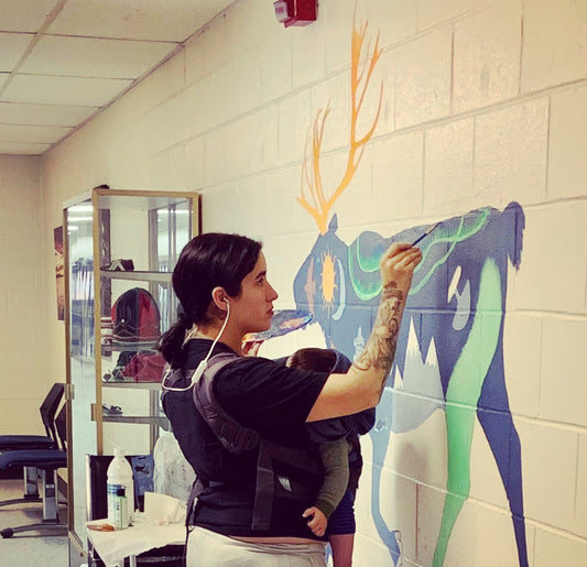 Murals at College of North Atlantic