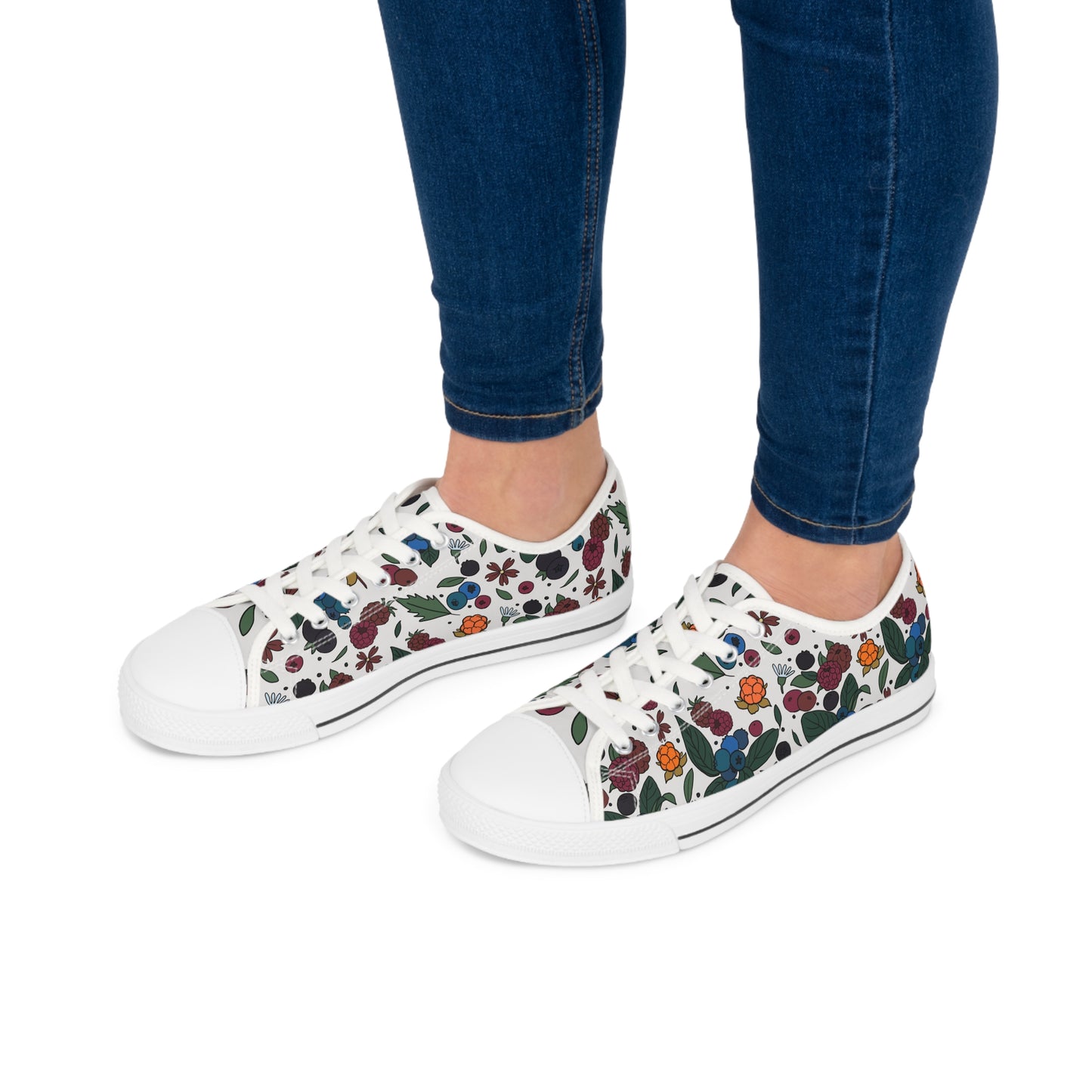 Berry picking - Women's Low Top Sneakers