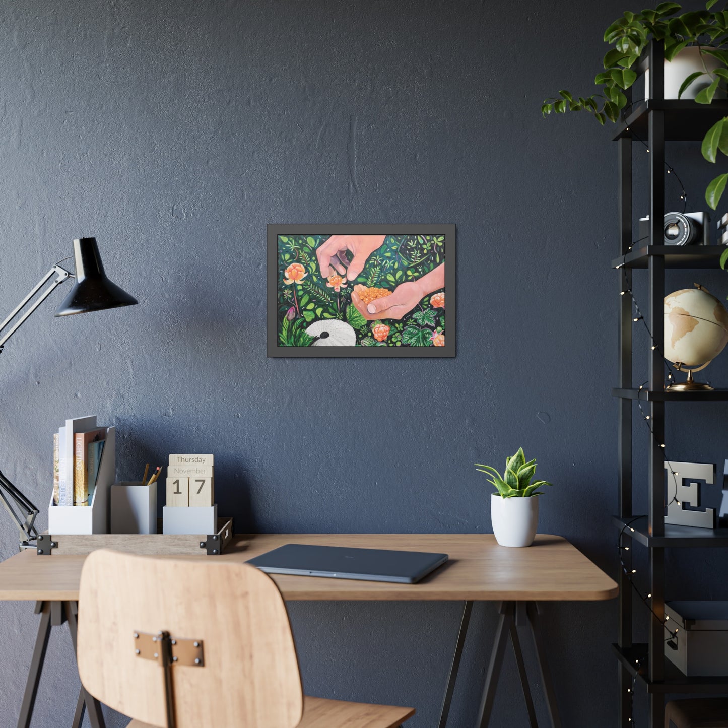 The Harvest - Framed Art Print