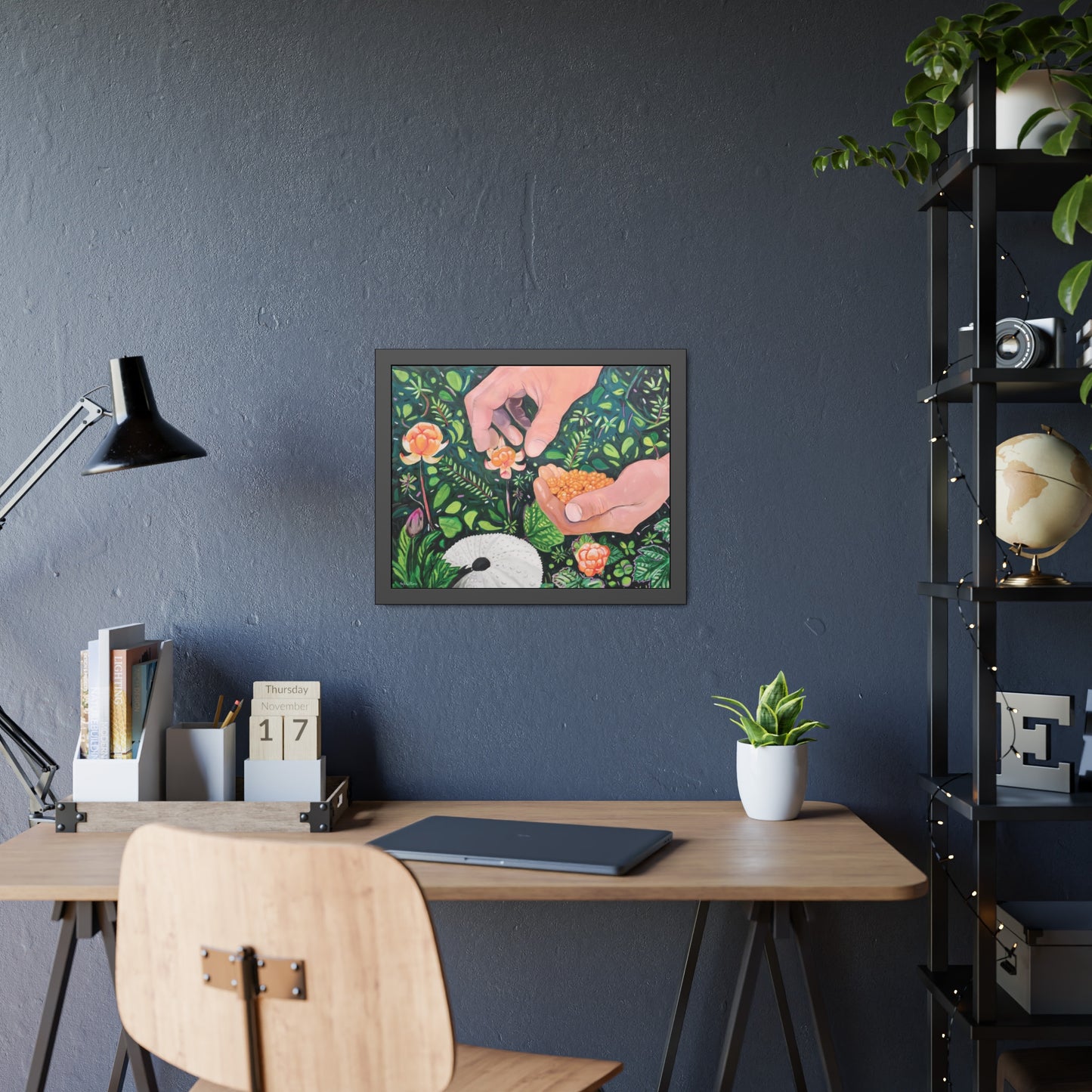 The Harvest - Framed Art Print