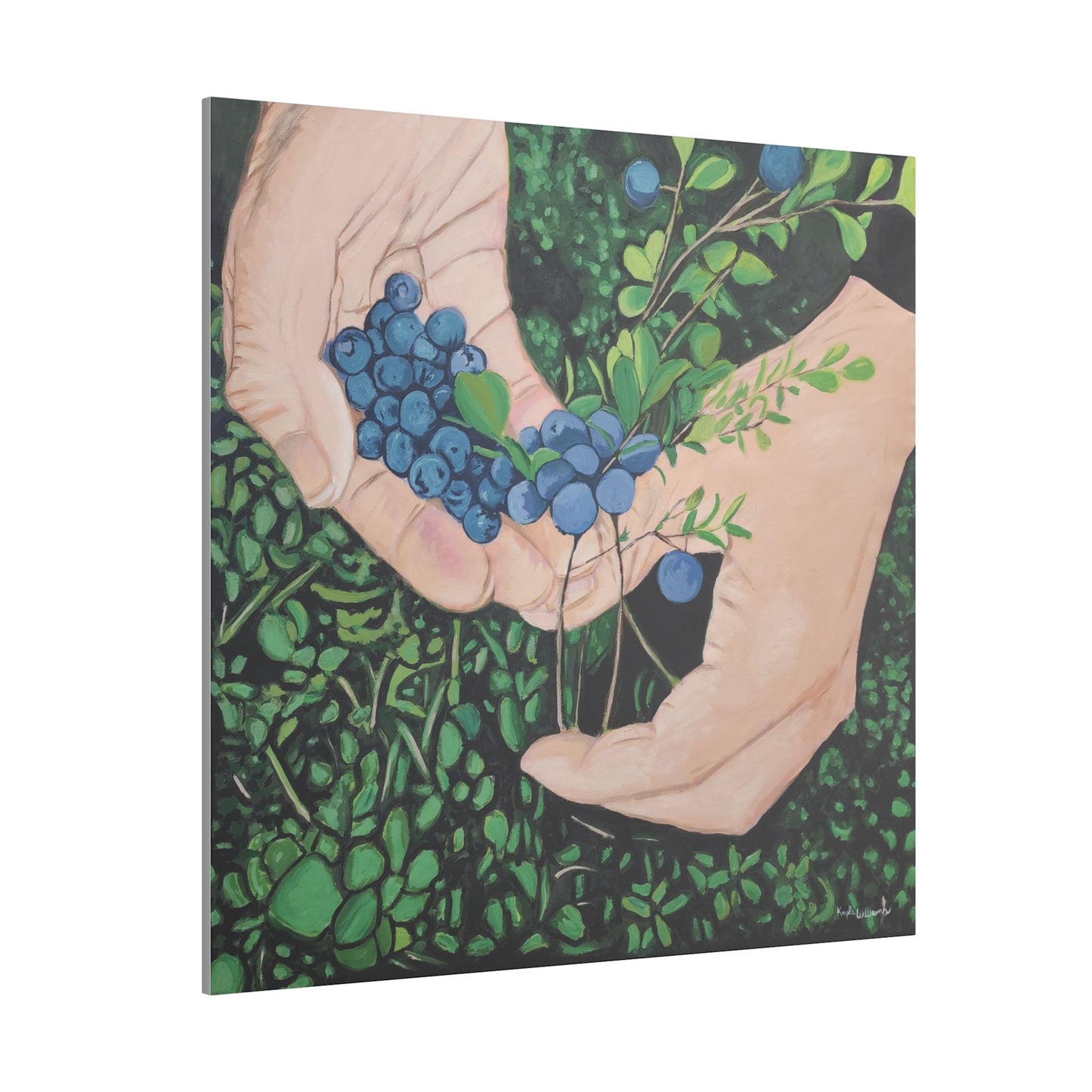 Grandmother's Hands - Canvas Art Print