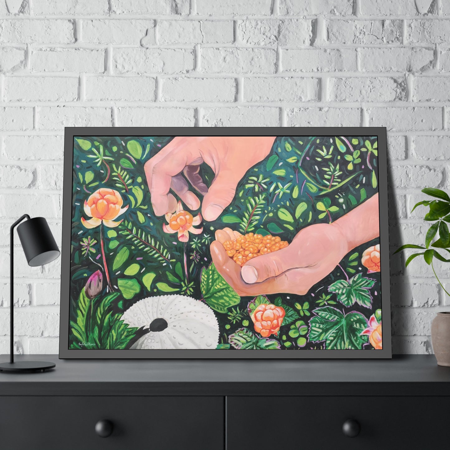 The Harvest - Framed Art Print