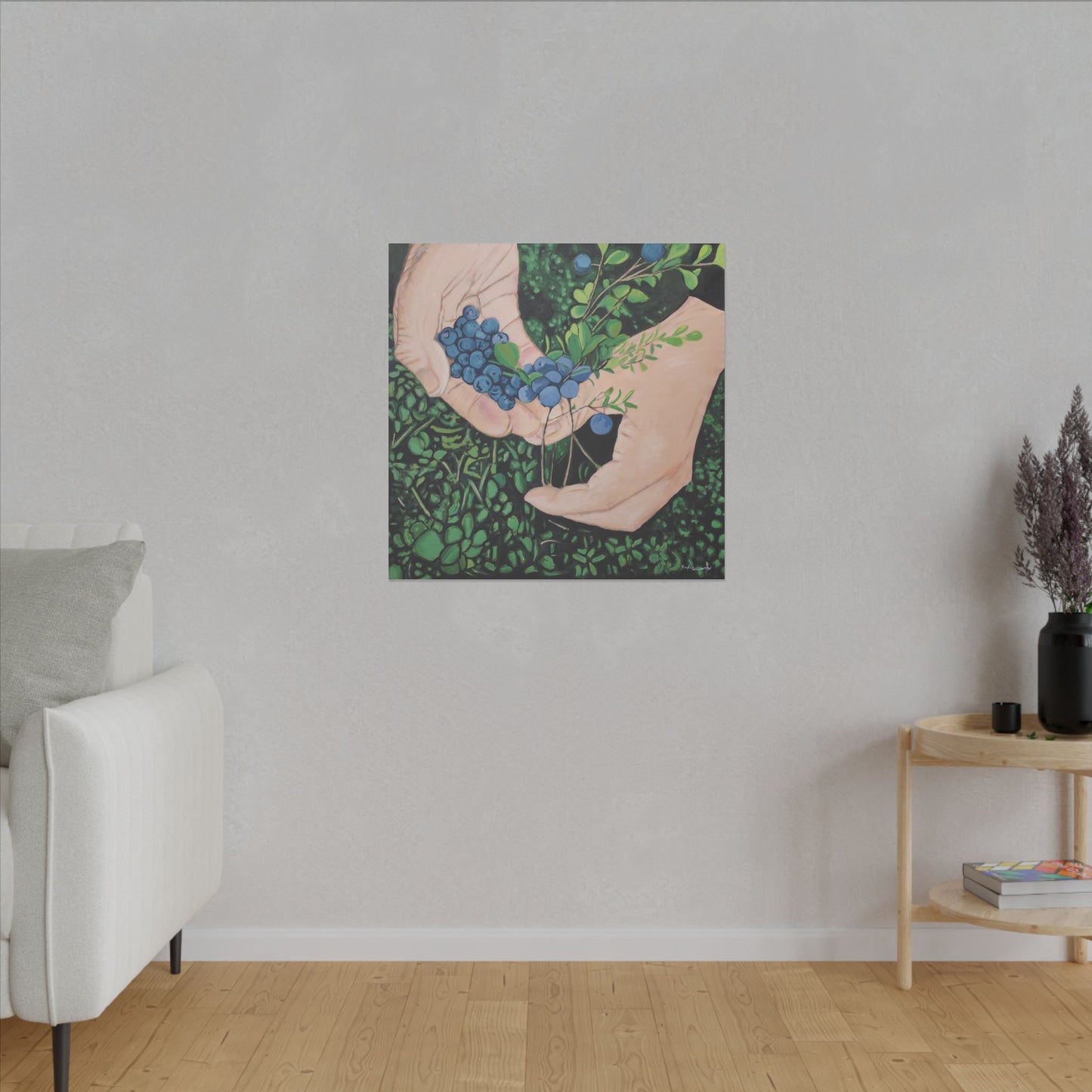 Grandmother's Hands - Canvas Art Print