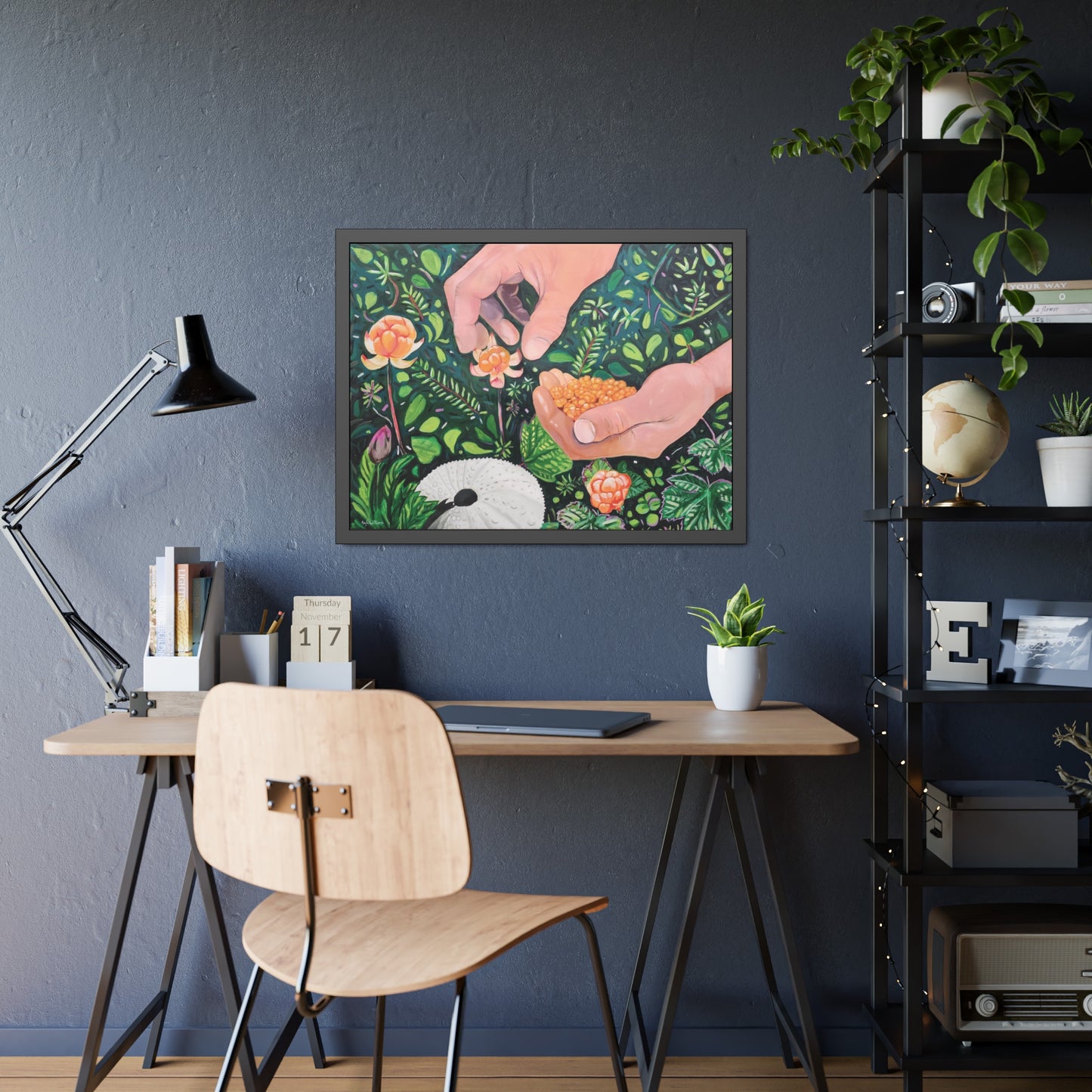 The Harvest - Framed Art Print