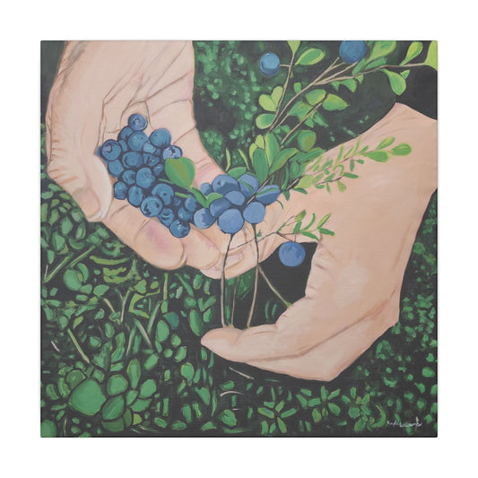 Grandmother's Hands - Canvas Art Print