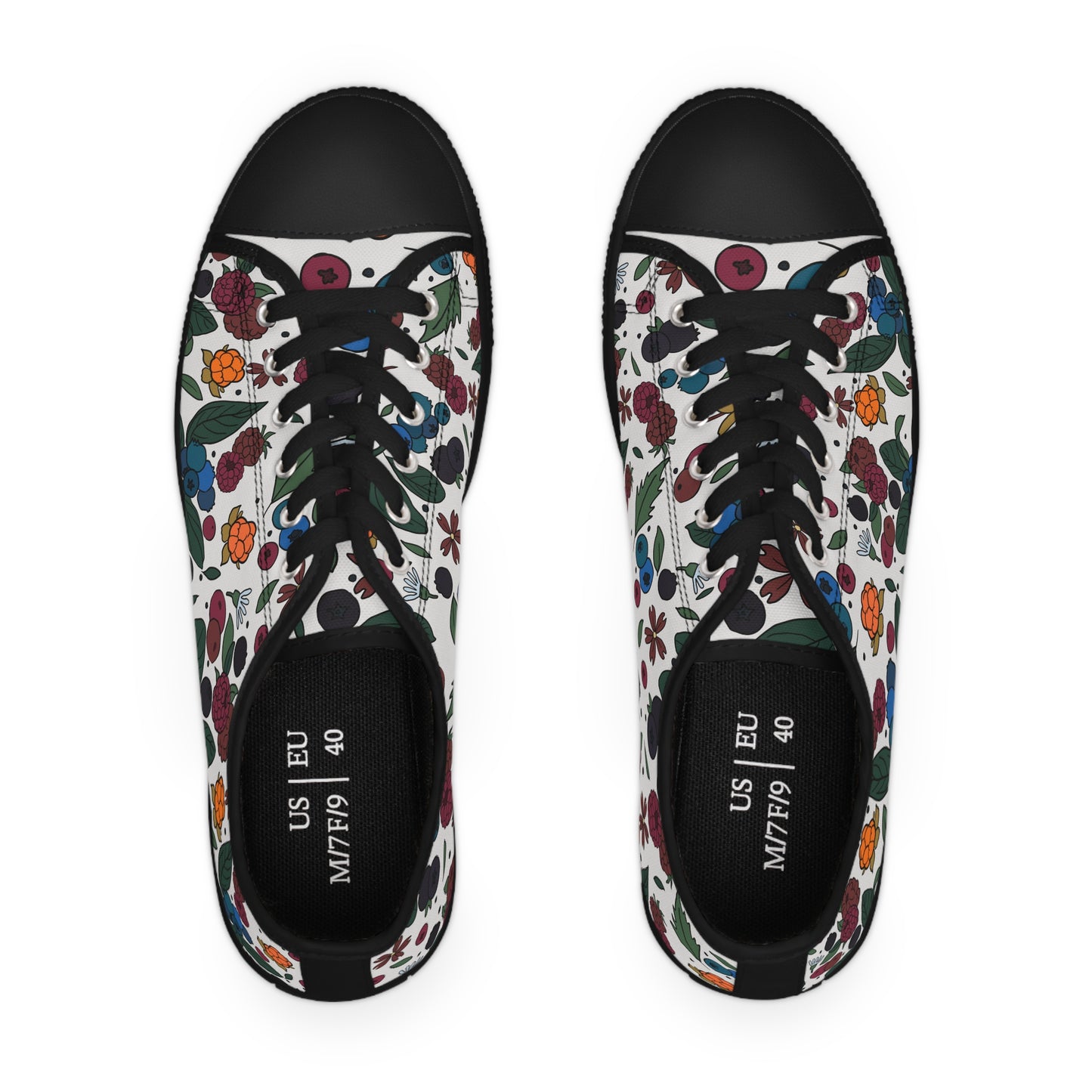 Berry picking - Women's Low Top Sneakers