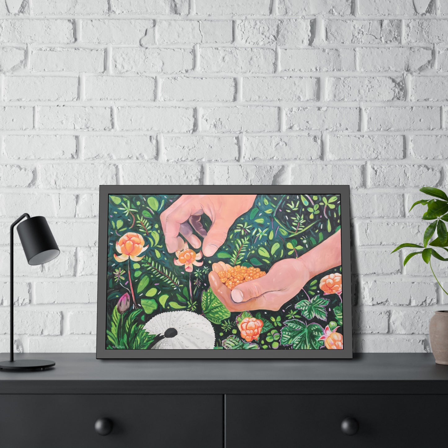 The Harvest - Framed Art Print
