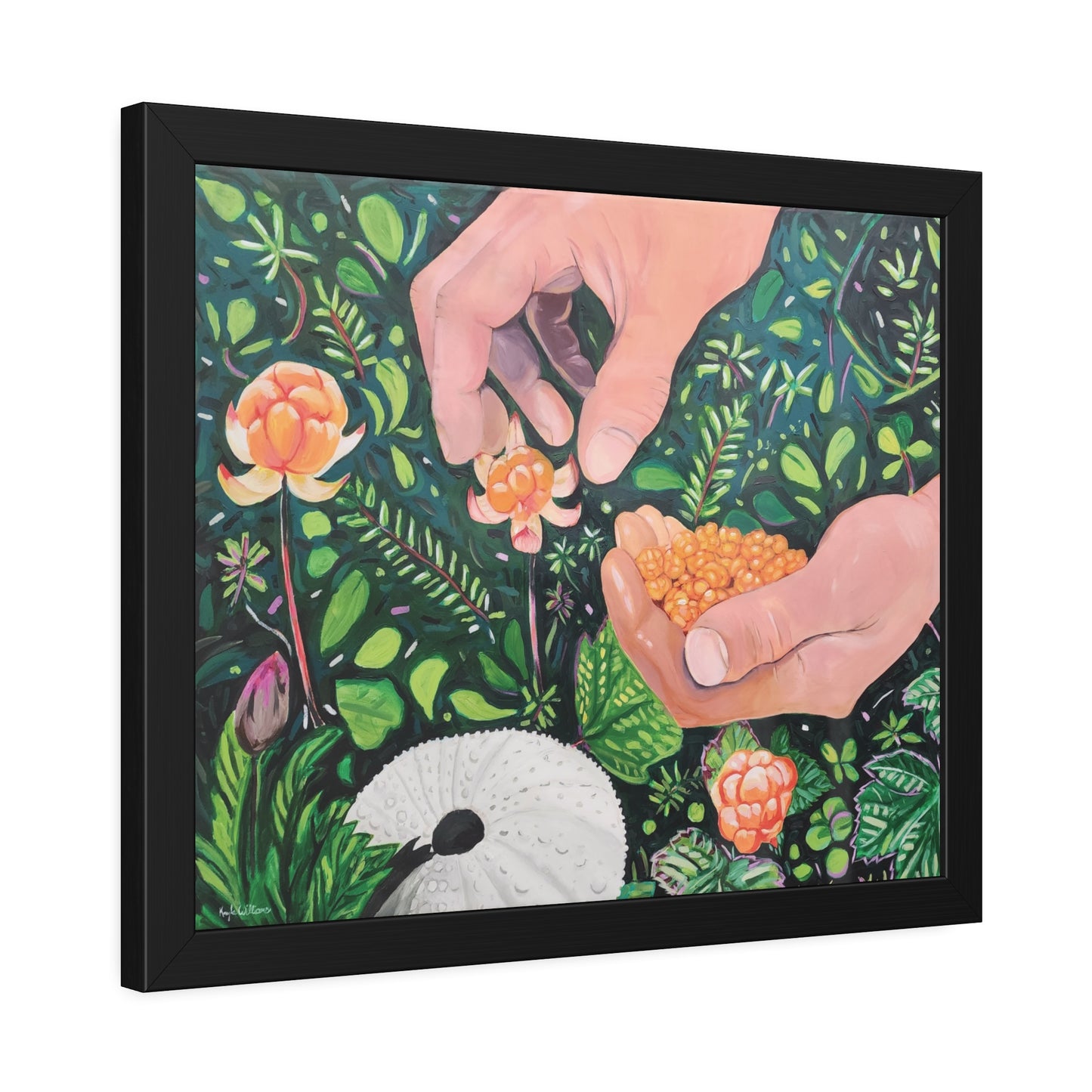 The Harvest - Framed Art Print