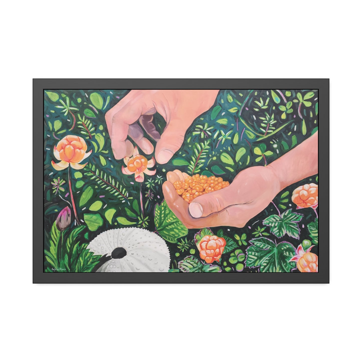 The Harvest - Framed Art Print