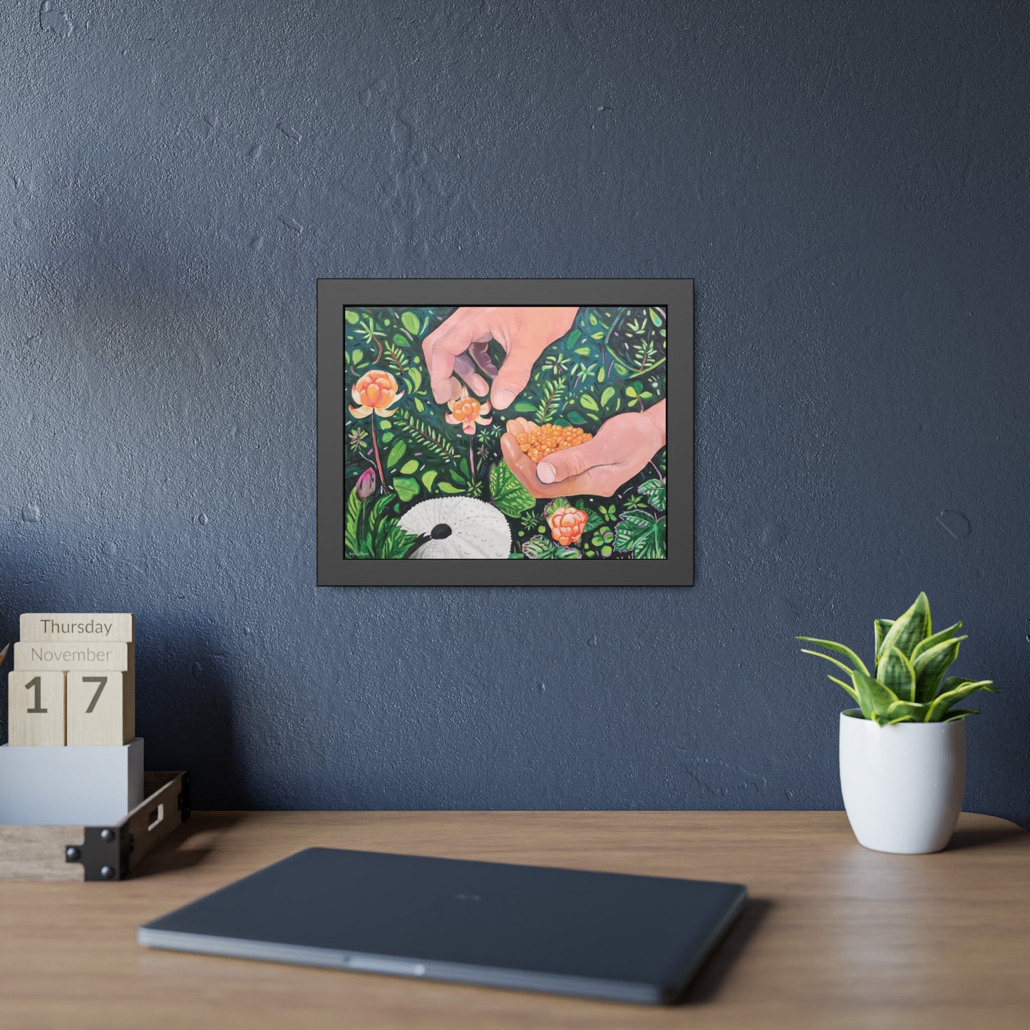 The Harvest - Framed Art Print