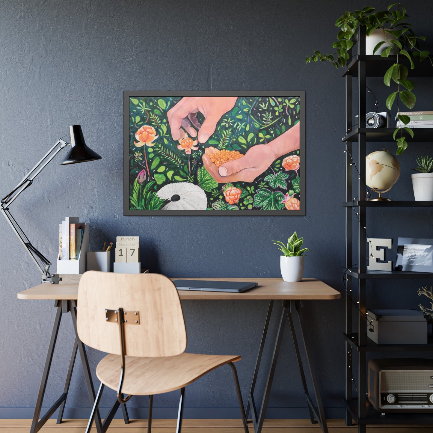 The Harvest - Framed Art Print