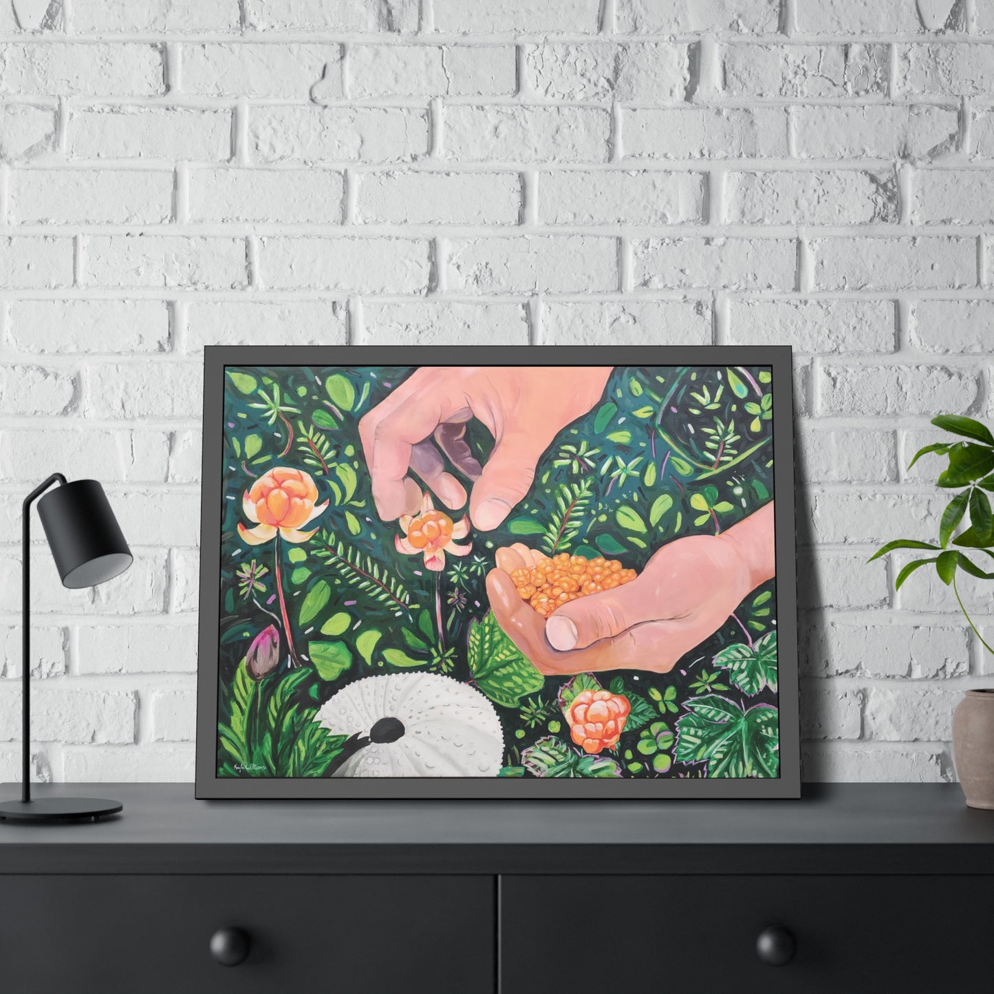 The Harvest - Framed Art Print