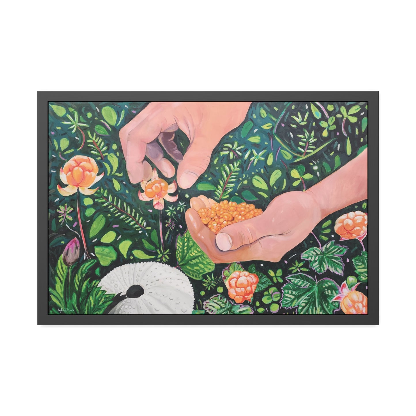 The Harvest - Framed Art Print