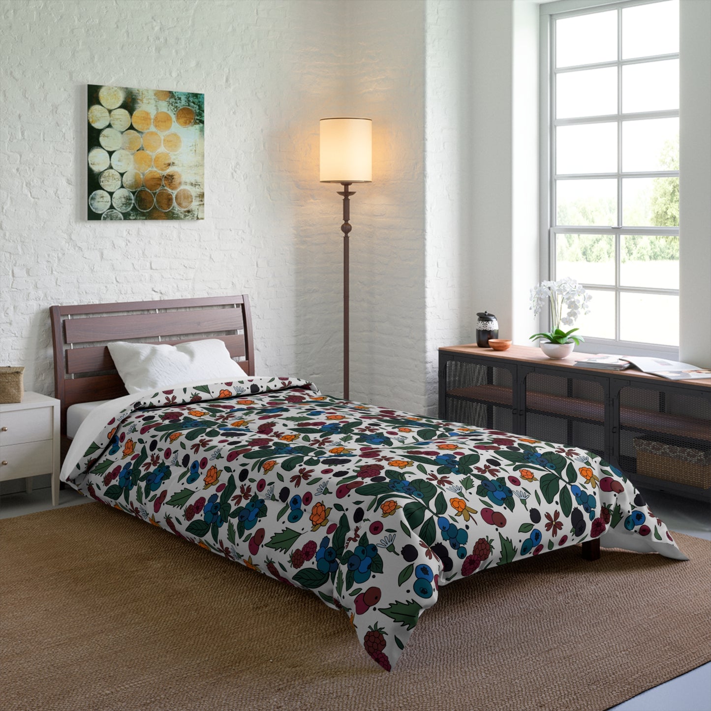 Berry Picking - Comforter
