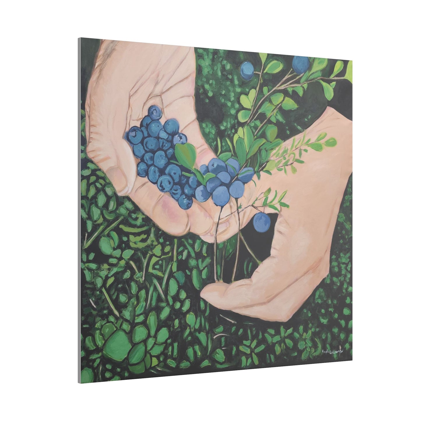 Grandmother's Hands - Canvas Art Print