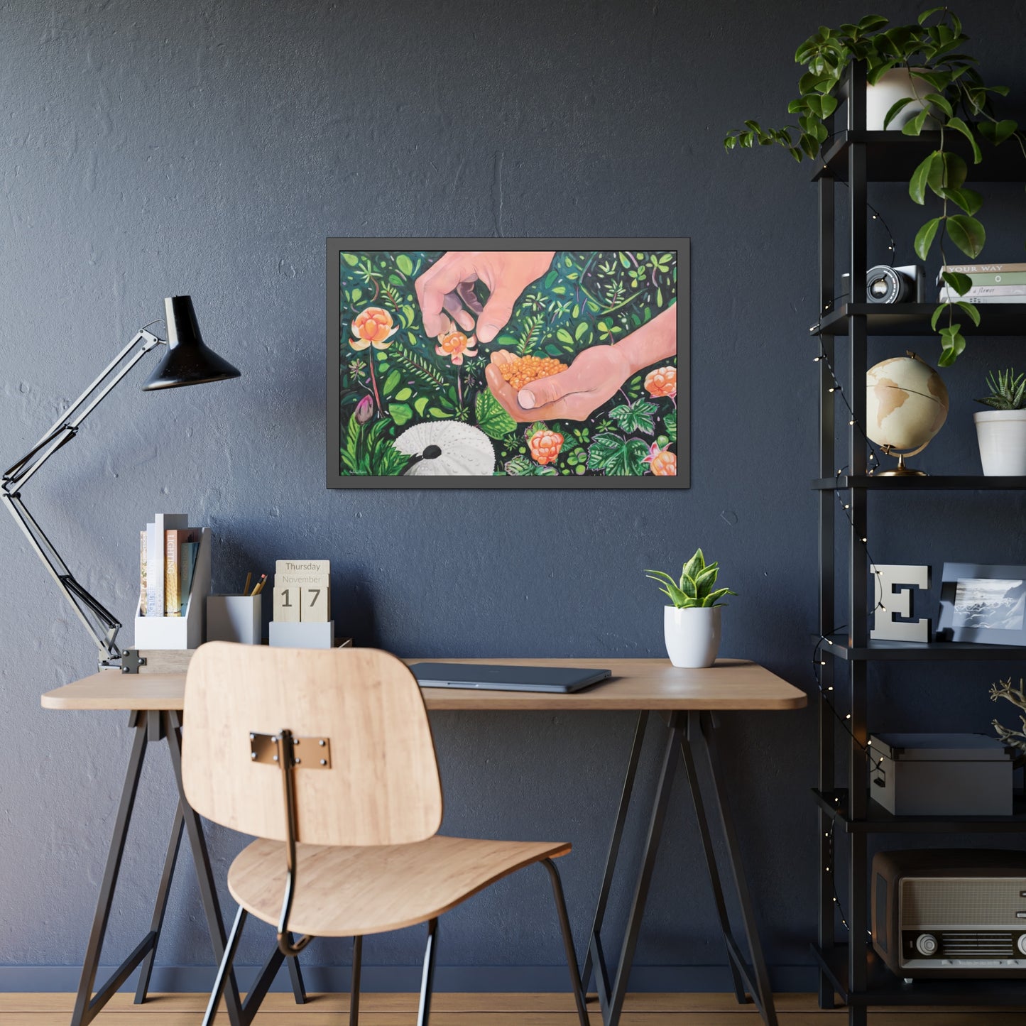 The Harvest - Framed Art Print
