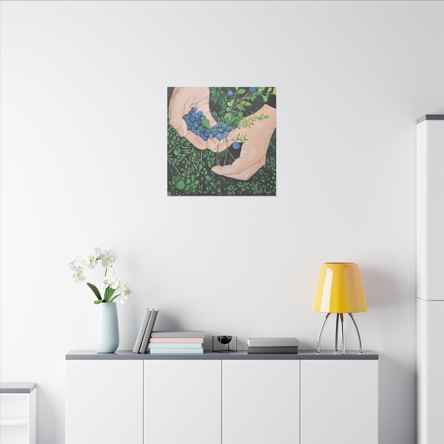 Grandmother's Hands - Canvas Art Print