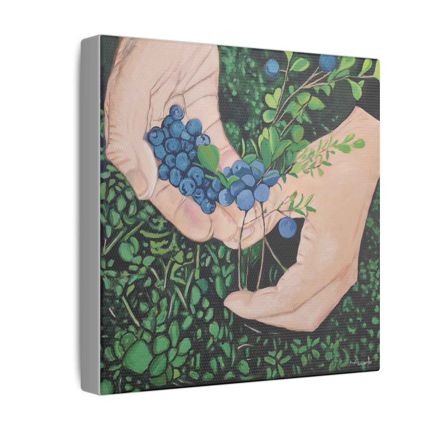 Grandmother's Hands - Canvas Art Print