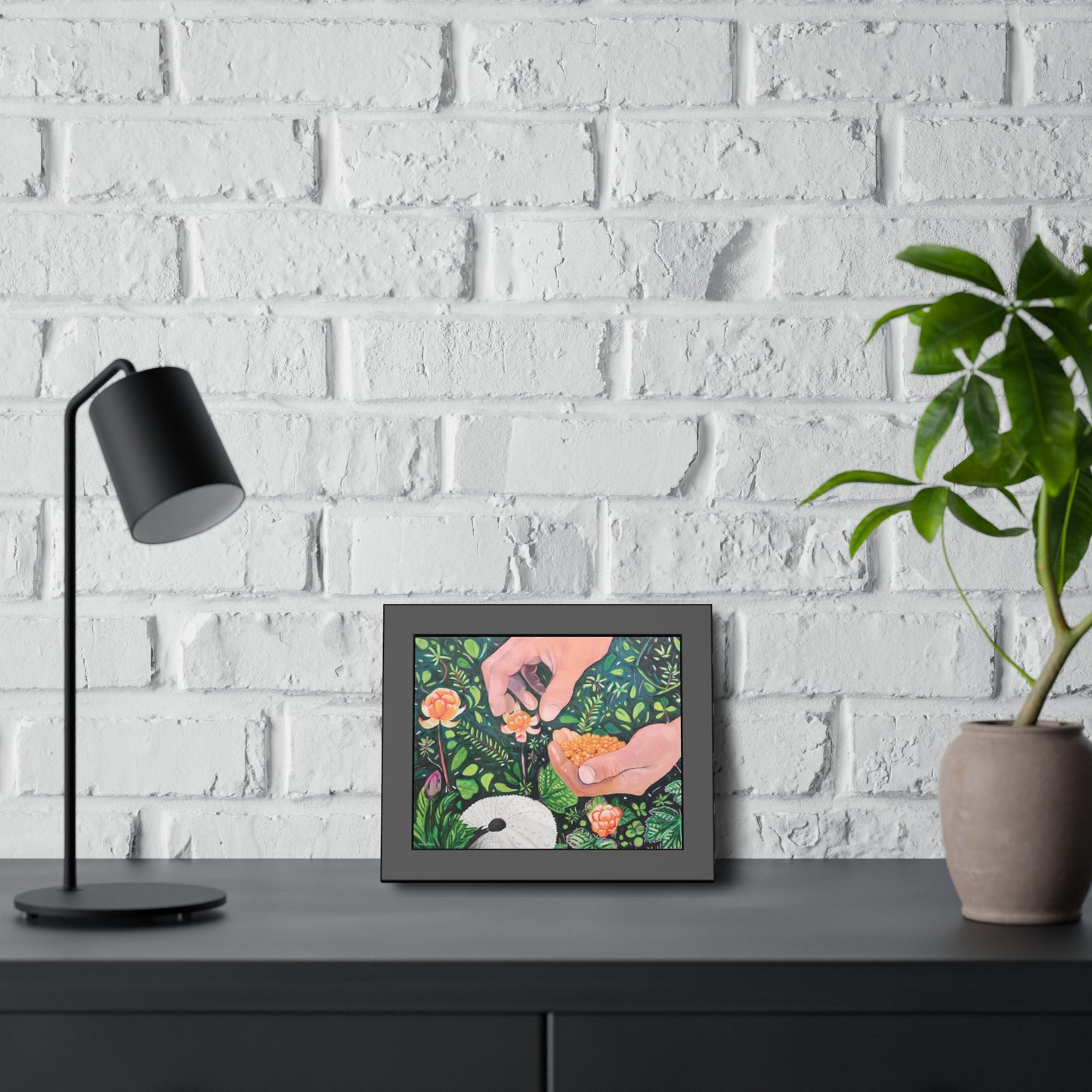The Harvest - Framed Art Print