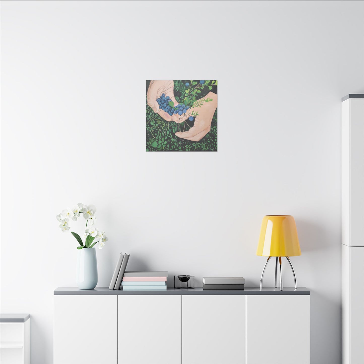 Grandmother's Hands - Canvas Art Print