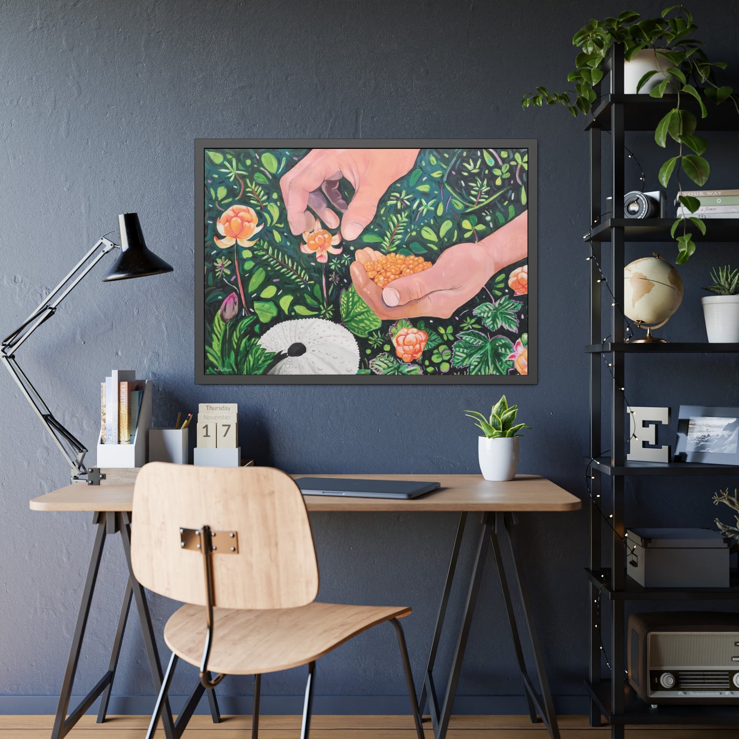 The Harvest - Framed Art Print