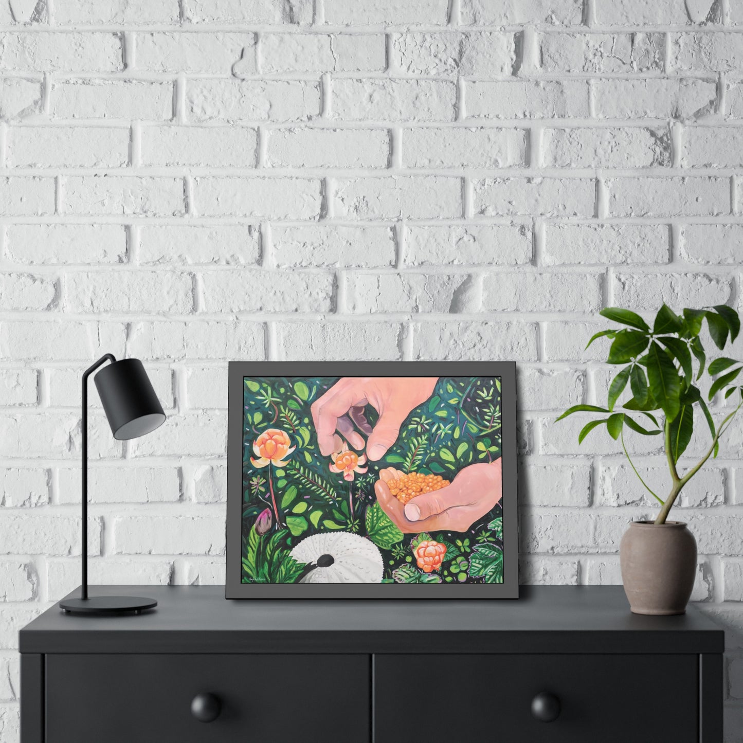 The Harvest - Framed Art Print