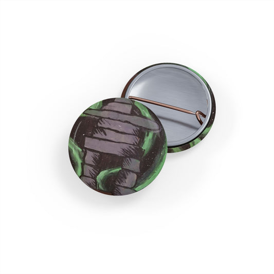 Aurora Round Pins - Unique Statement Accessories for Jackets, Bags, and Gifts | Cool Button Badges, Vintage Pins, Fashion Accessories