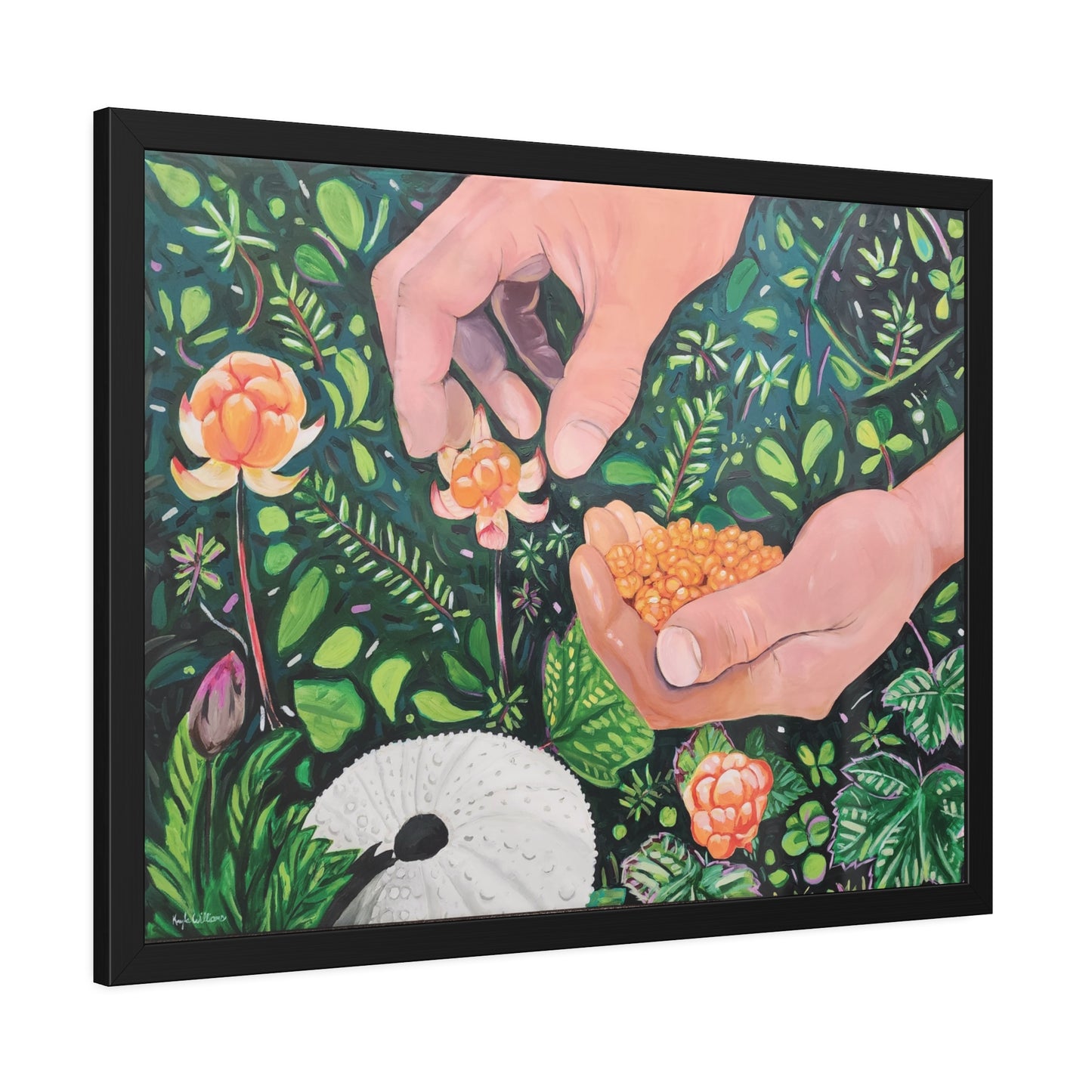 The Harvest - Framed Art Print