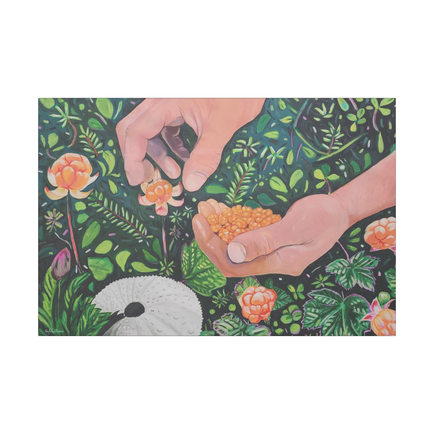 The Harvest -  Canvas print