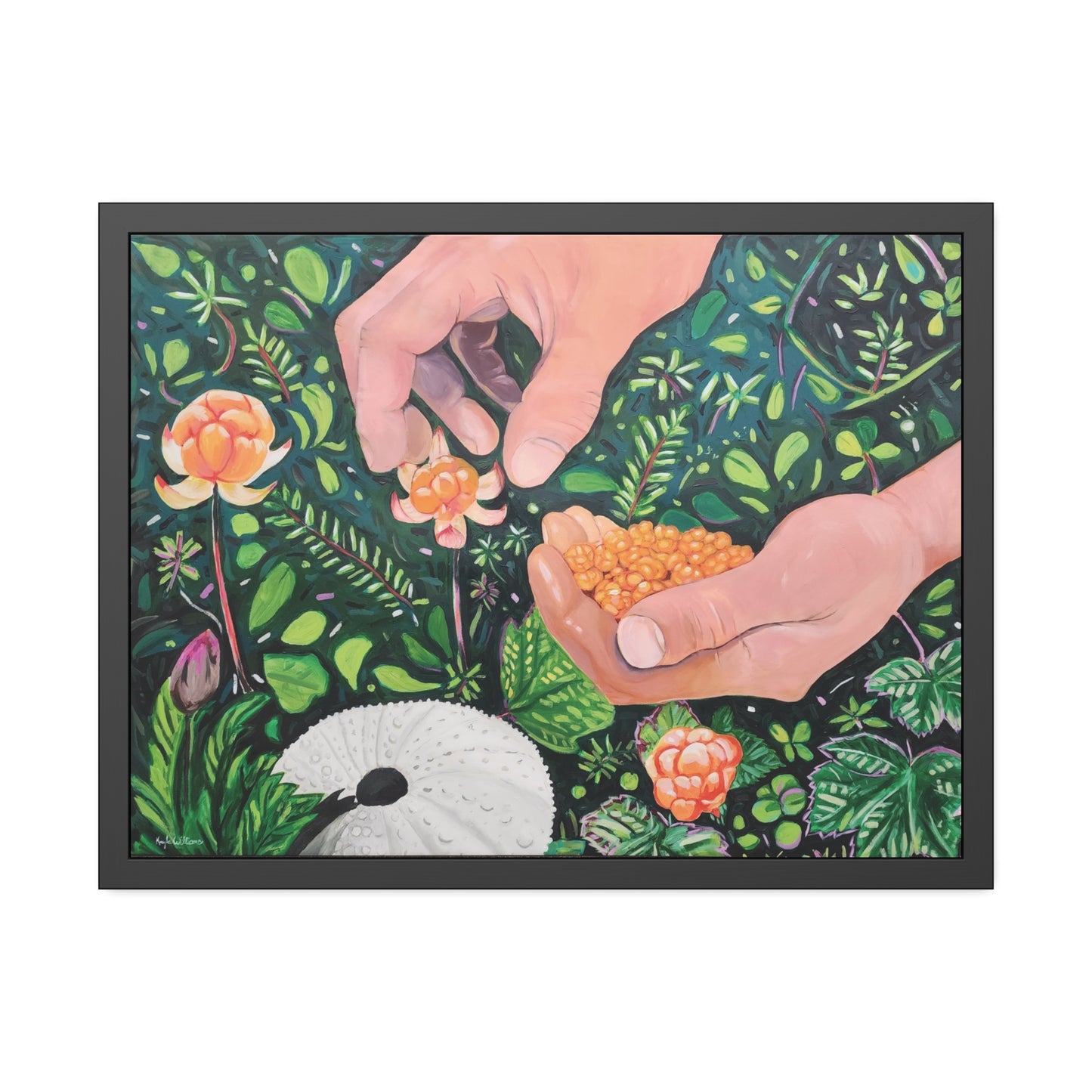 The Harvest - Framed Art Print