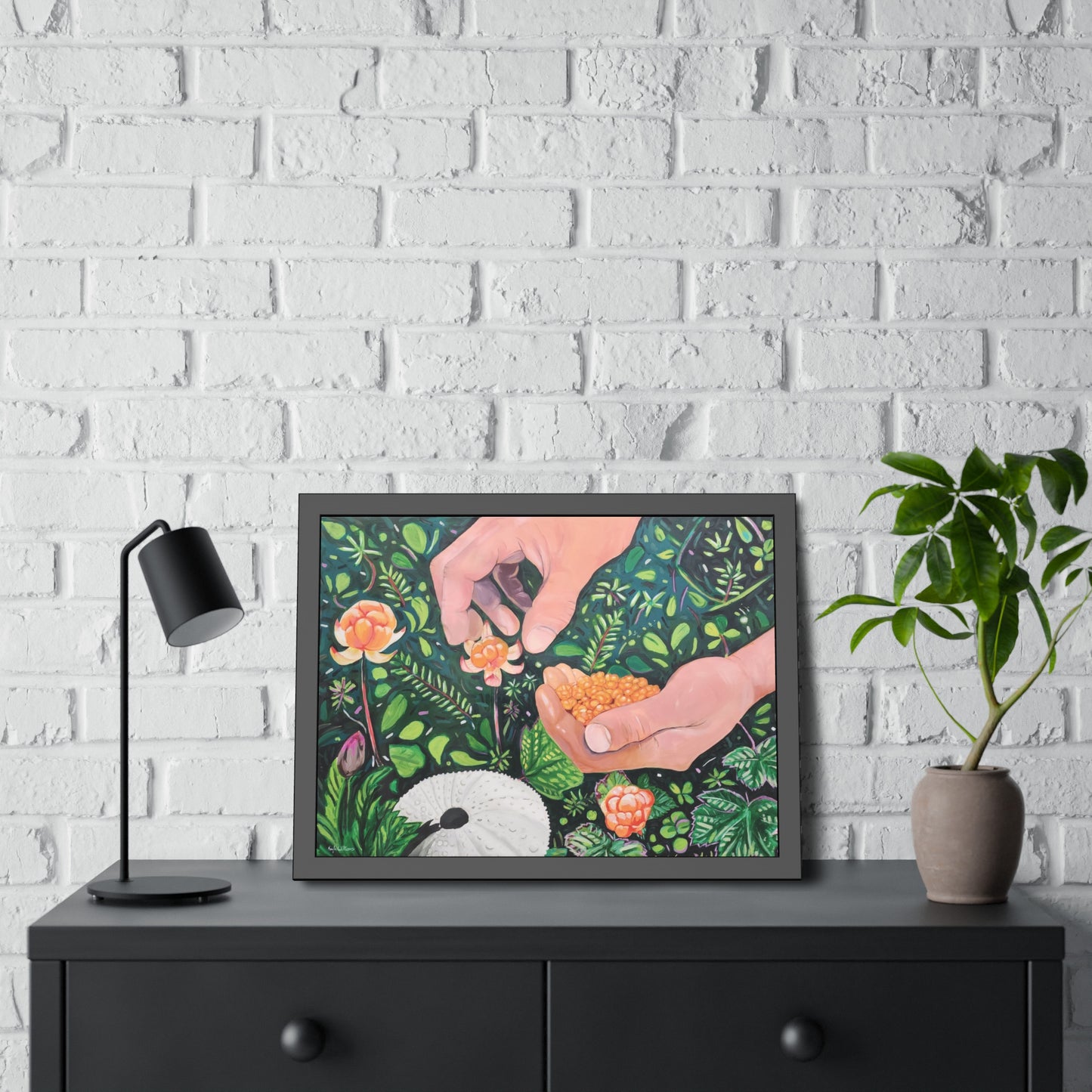 The Harvest - Framed Art Print