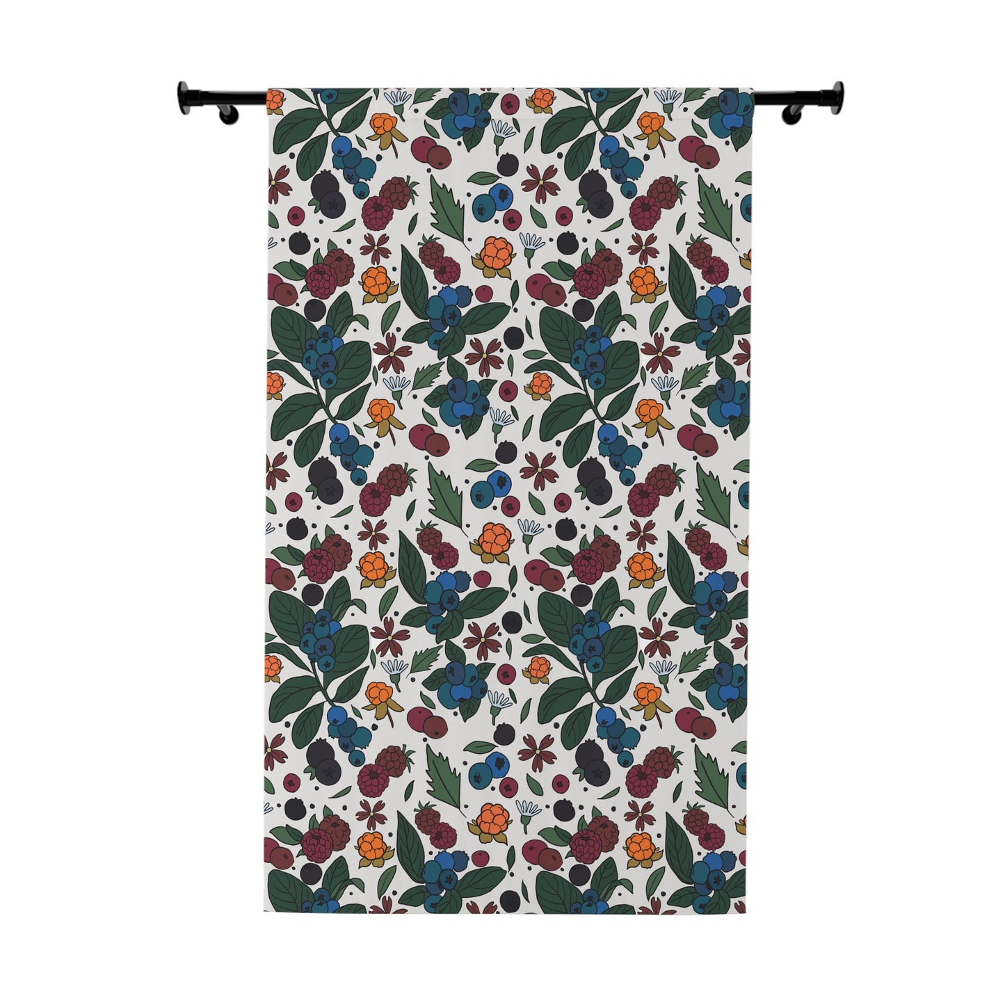 Berrypicking blackout Window Curtain - One-Piece