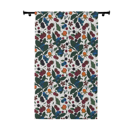 Berrypicking blackout Window Curtain - One-Piece