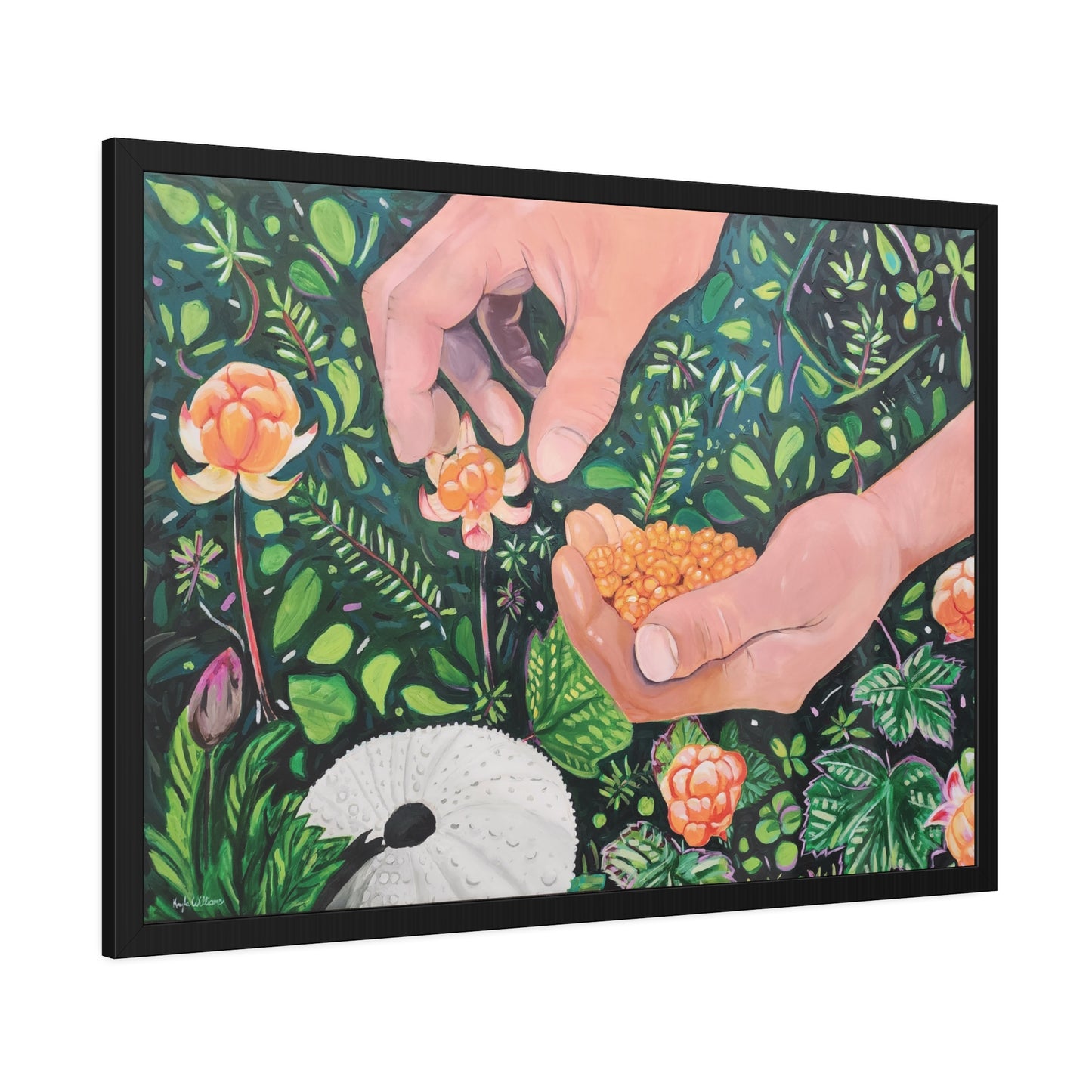 The Harvest - Framed Art Print