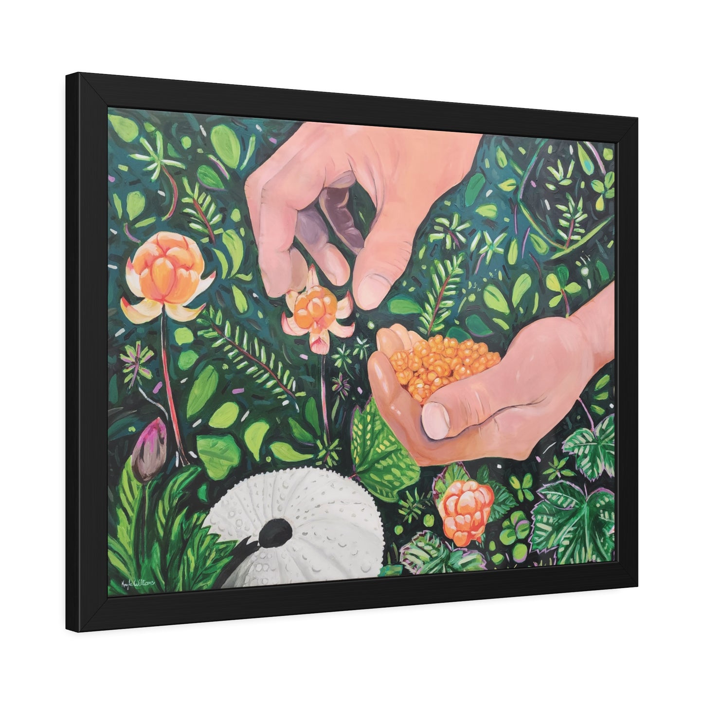 The Harvest - Framed Art Print