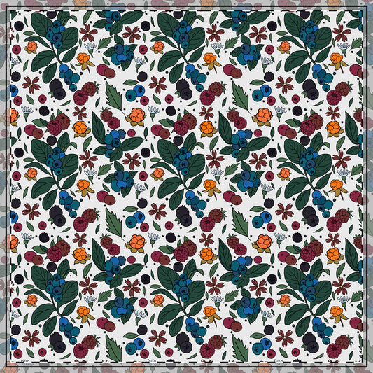 Berrypicking Tablecloth - Square and rectangle