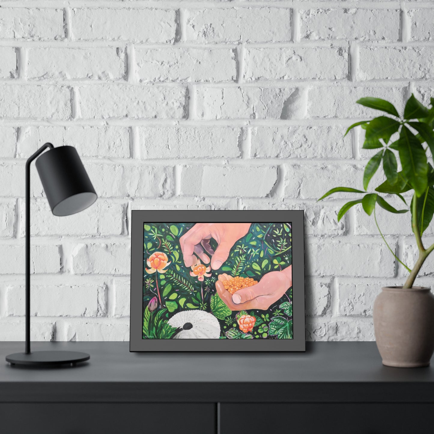 The Harvest - Framed Art Print