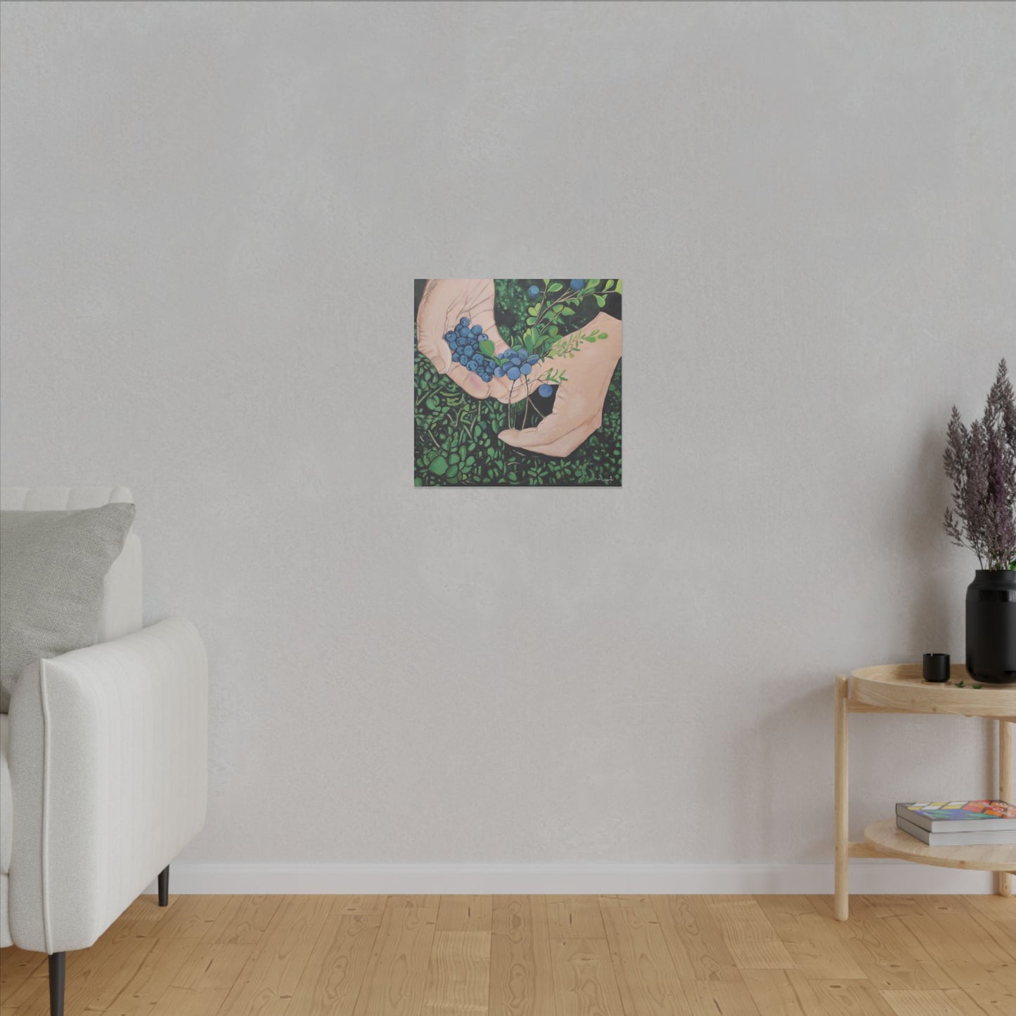 Grandmother's Hands - Canvas Art Print