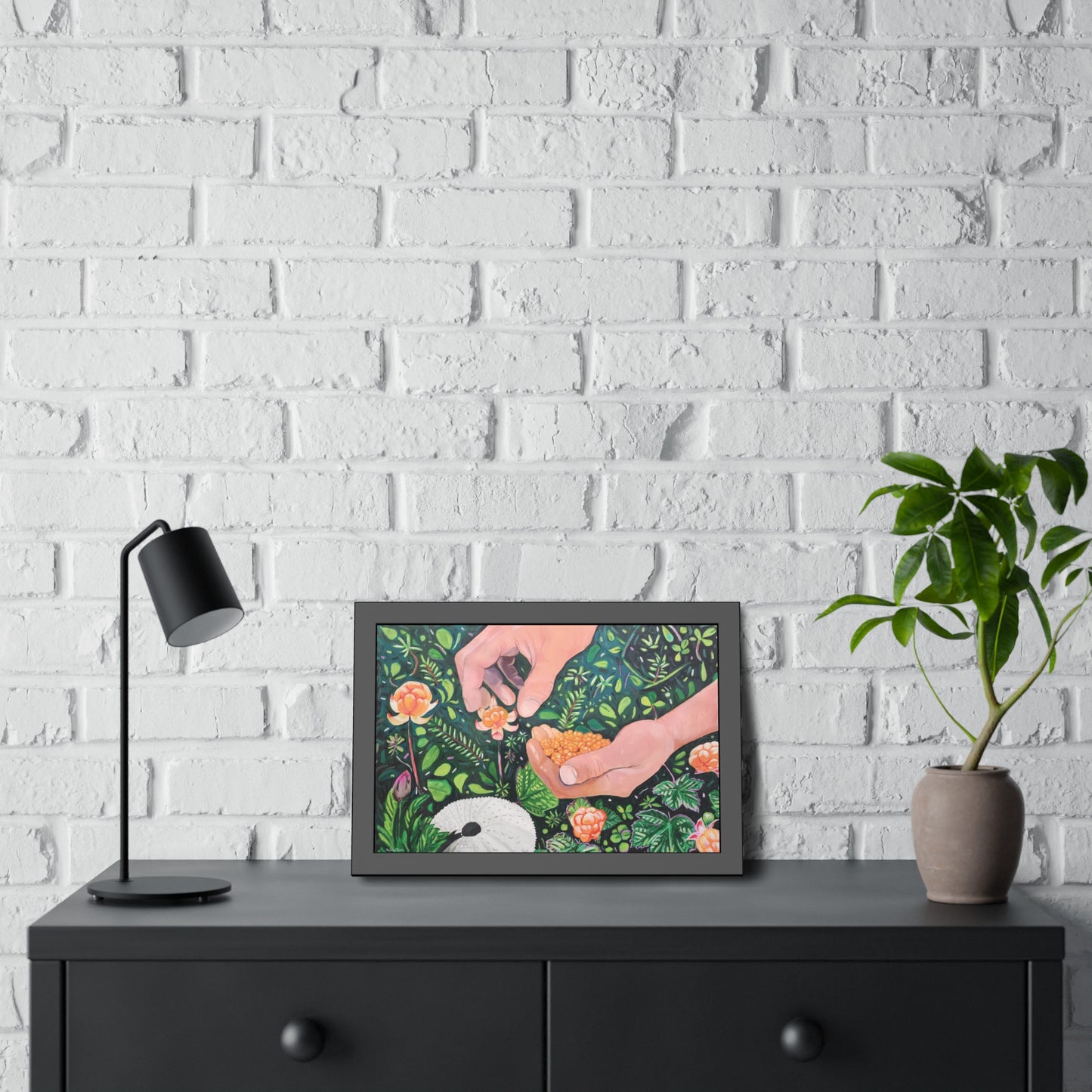 The Harvest - Framed Art Print