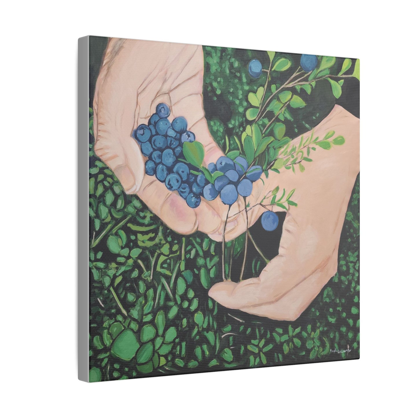 Grandmother's Hands - Canvas Art Print