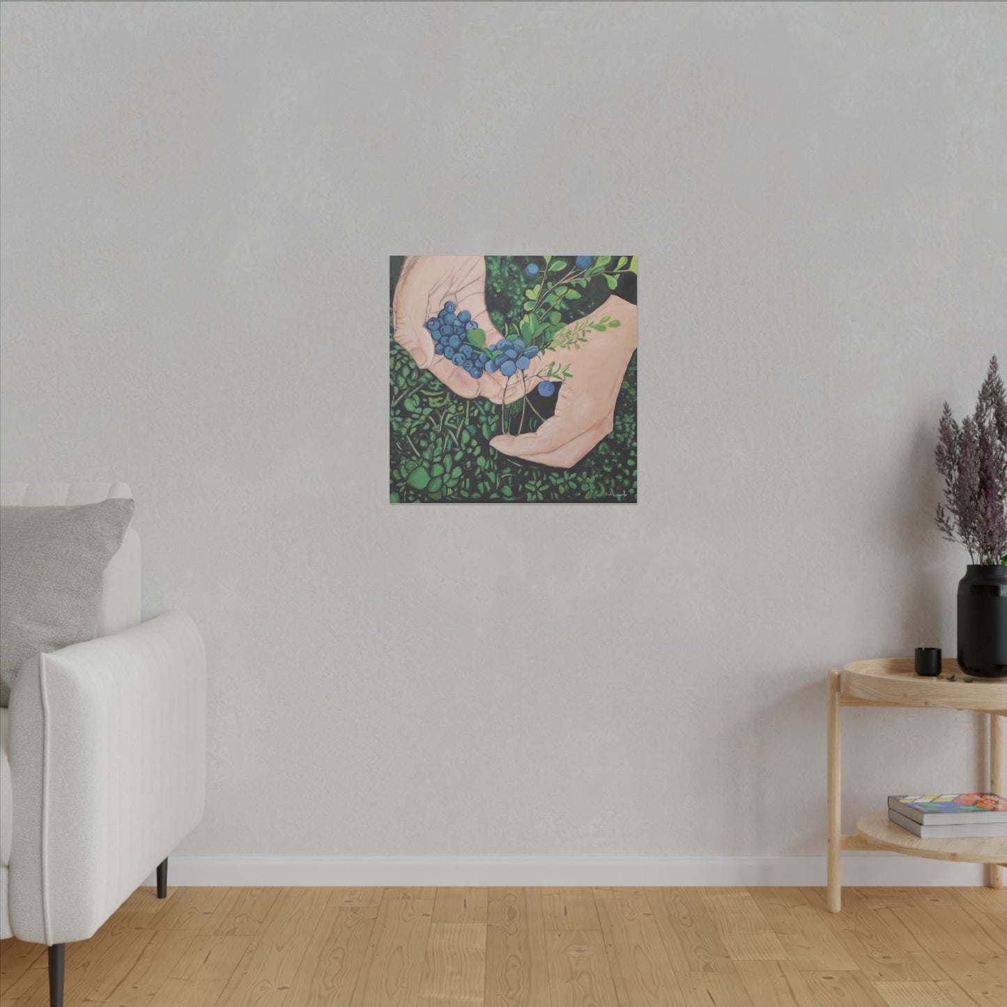 Grandmother's Hands - Canvas Art Print