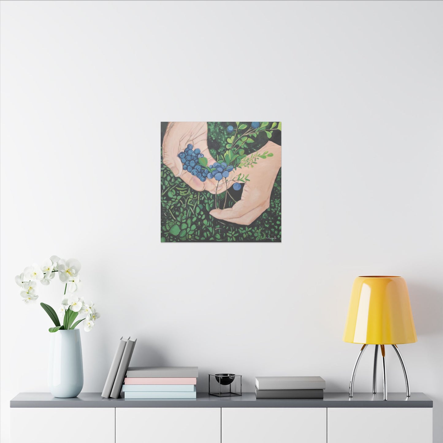 Grandmother's Hands - Canvas Art Print