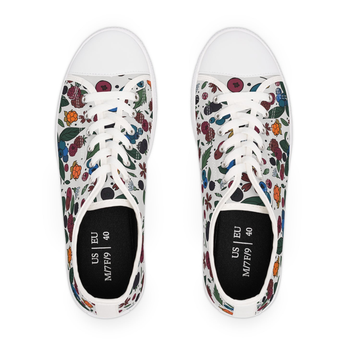 Berry picking - Women's Low Top Sneakers