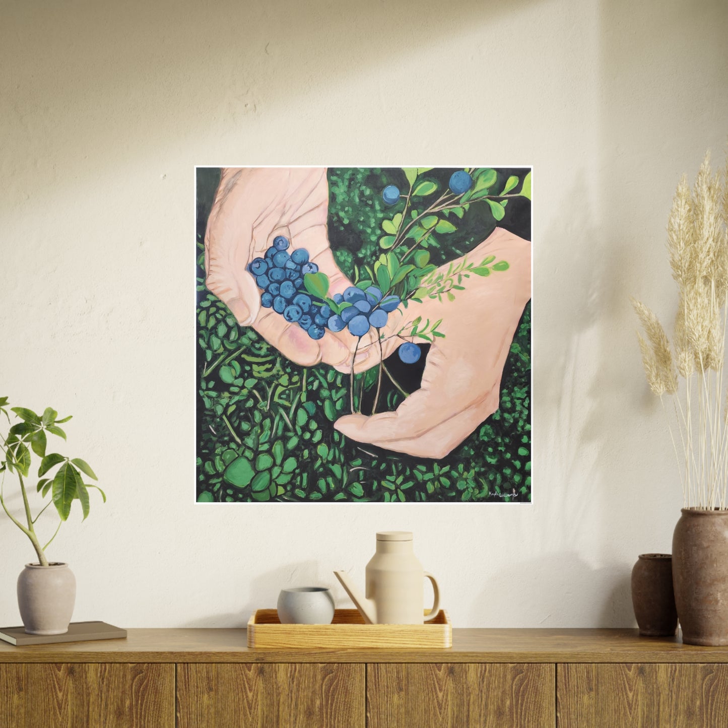 Grandmother's Hands - Poster