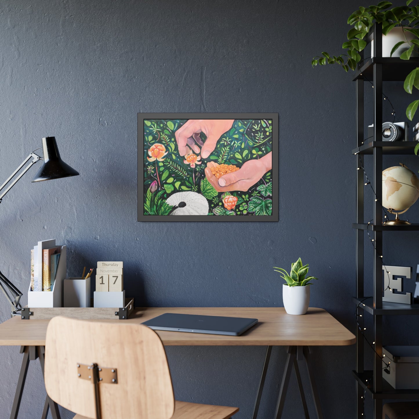 The Harvest - Framed Art Print