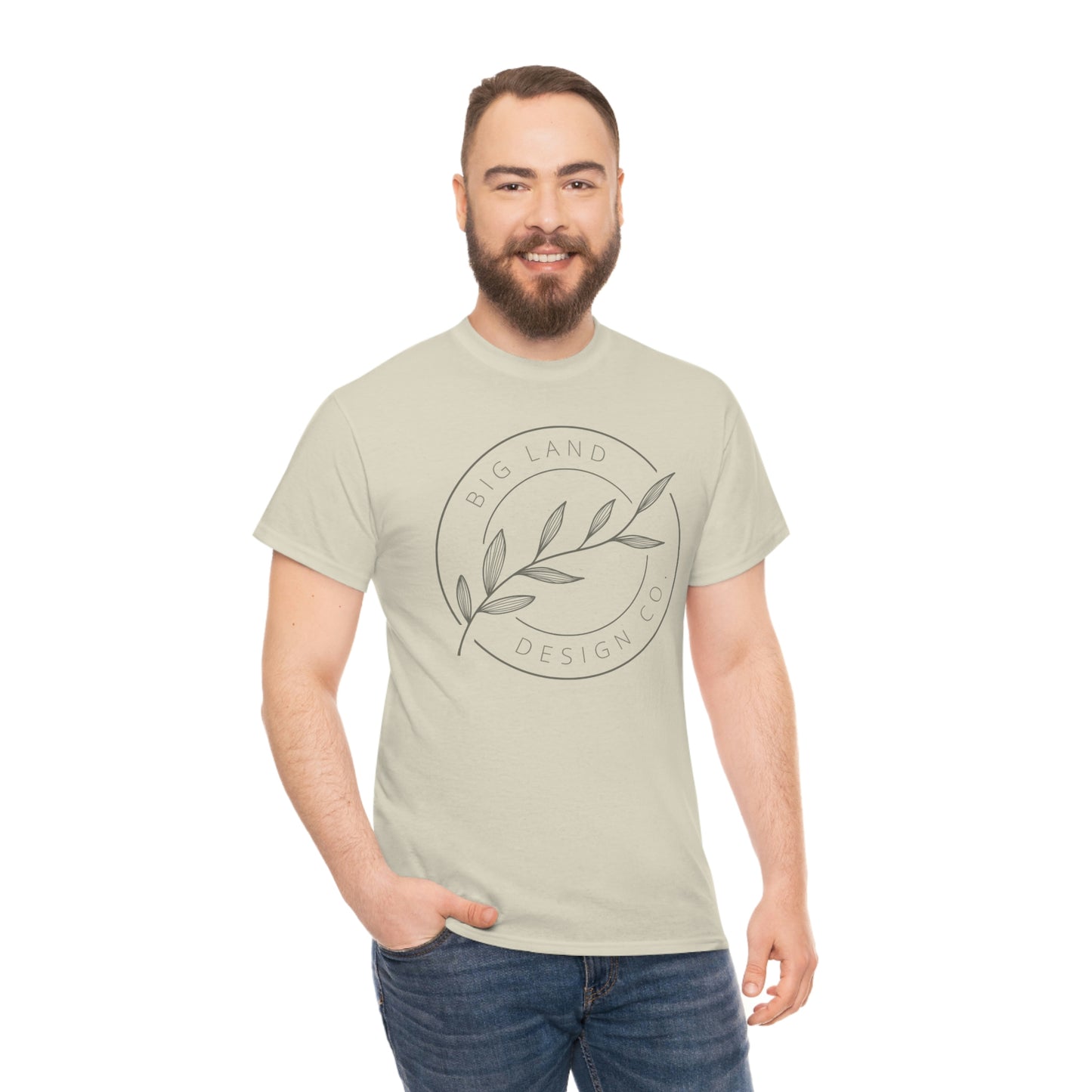Big Land Design - Unisex Heavy Cotton Tee