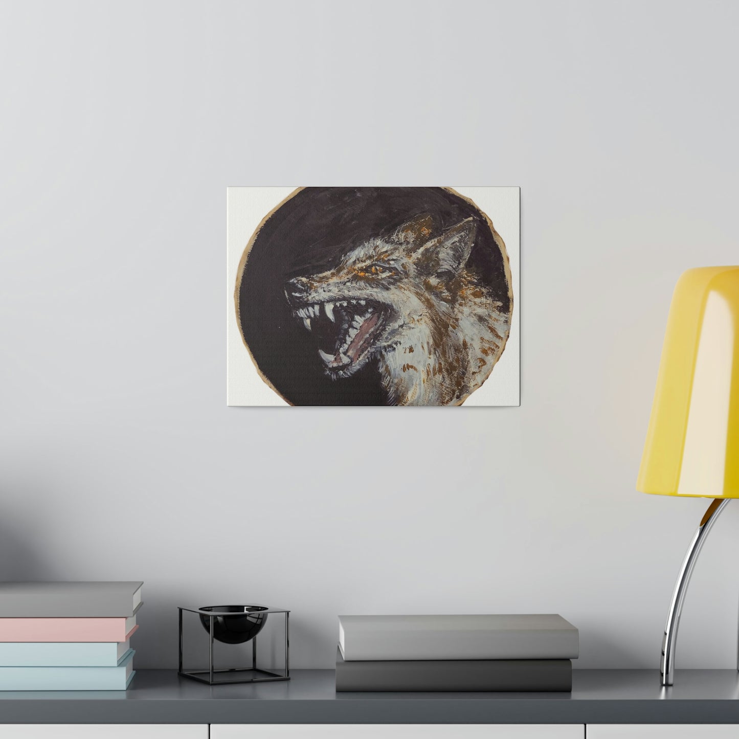 Wolf - Matte Canvas, Stretched, 0.75"