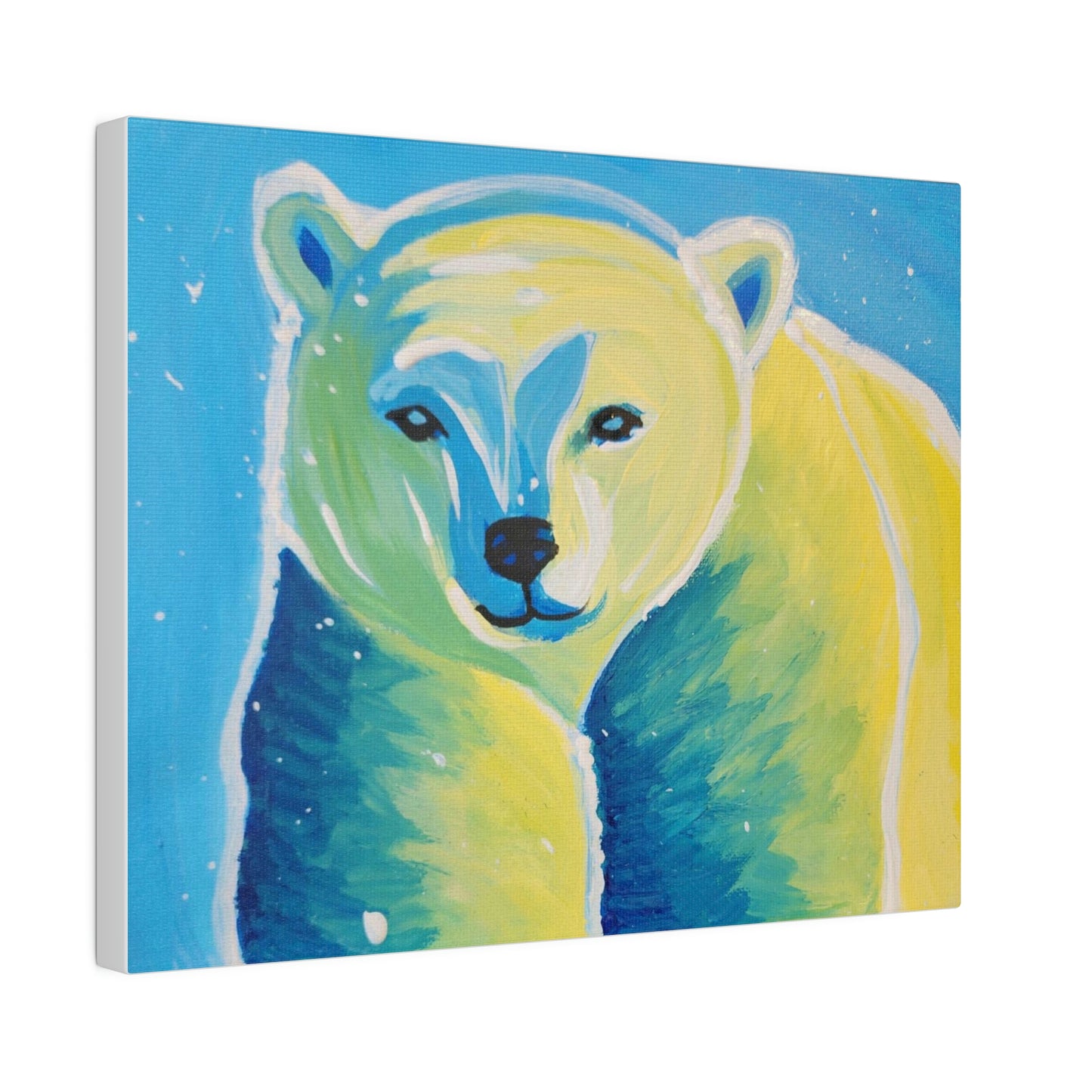 Polar bear - Matte Canvas, Stretched, 0.75"