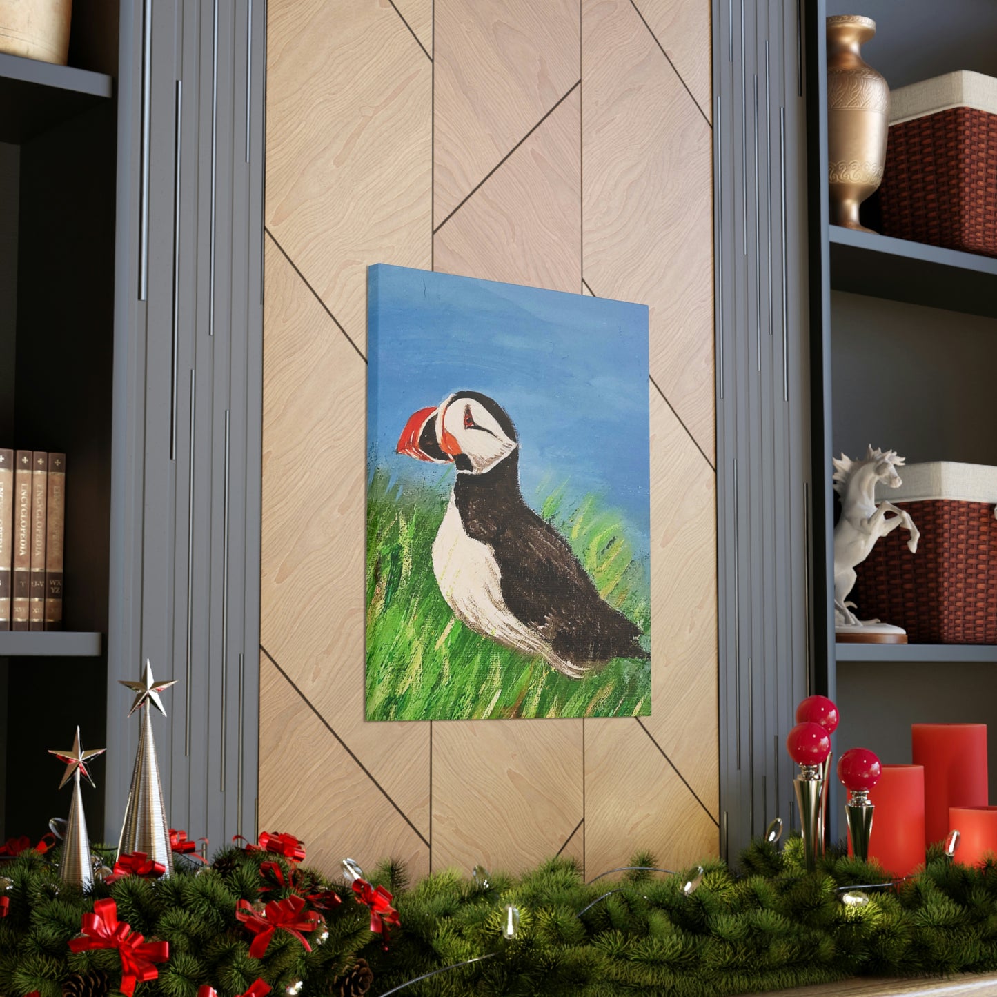 Puffin - Canvas Gallery Wraps