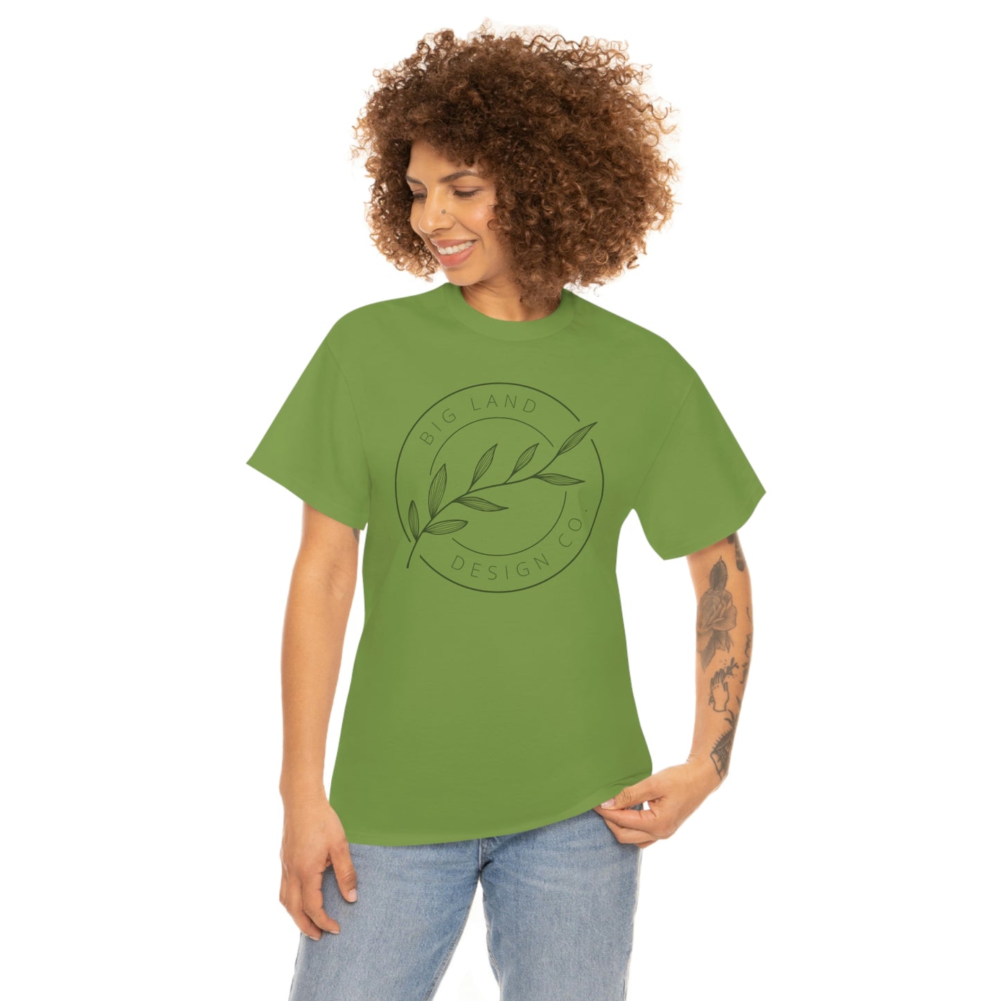 Big Land Design - Unisex Heavy Cotton Tee